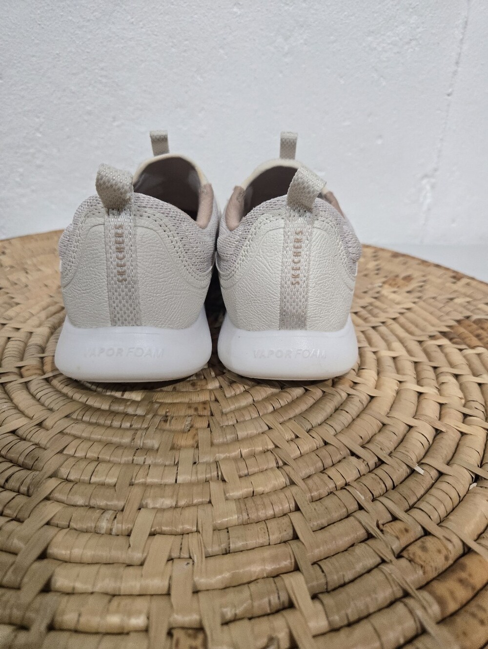Skeckers Taupe Slip On Sneakers 8 - Picture 4 of 8